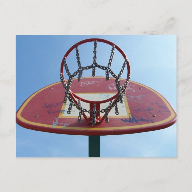 Gatuvykort Basket Vykort (Framsida)