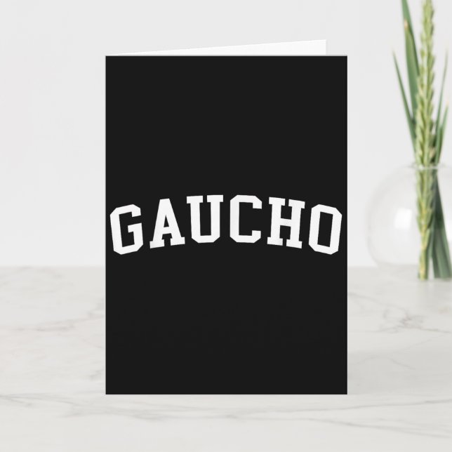 Gaucho  kort (Framsida)