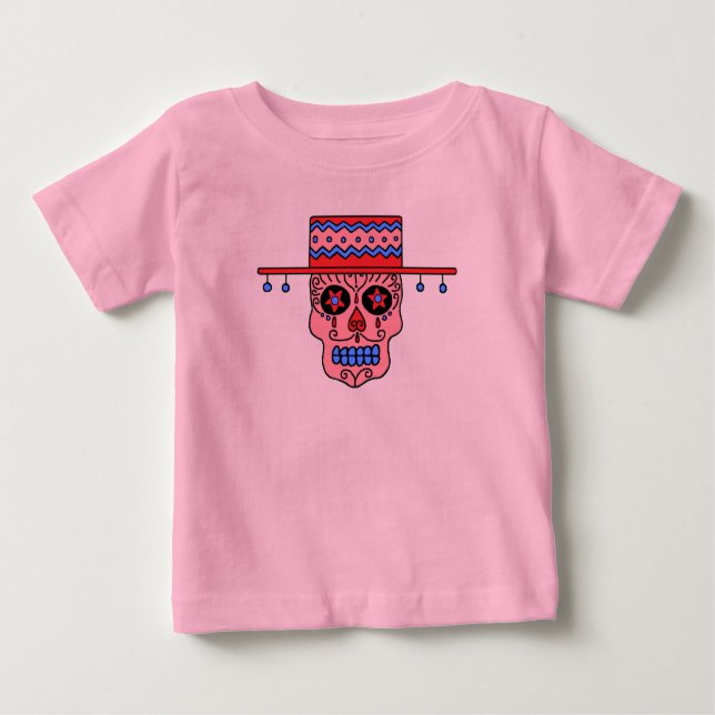Gaucho Sugar Skull Tee (Framsida)