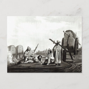 Gauchos of Tucuman, 1820 Vykort