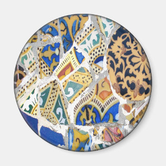 Gaudi Gult Tiles magnet