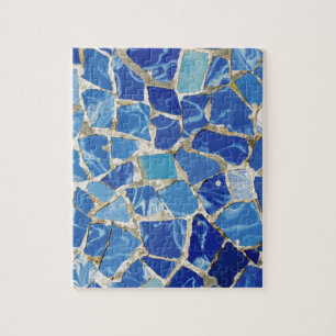 Gaudi Mosaics med oljeborrning Pussel