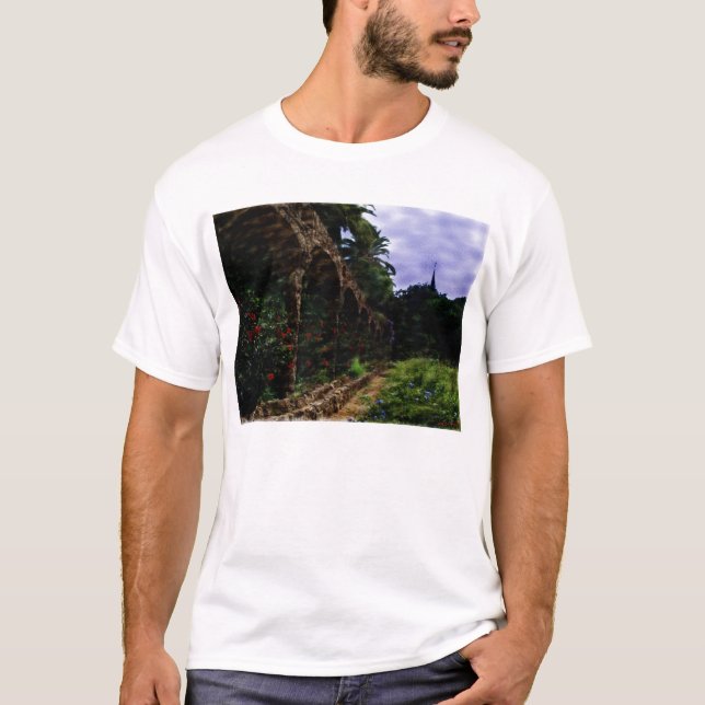 Gaudi parkerar T-tröja Tee Shirt (Framsida)