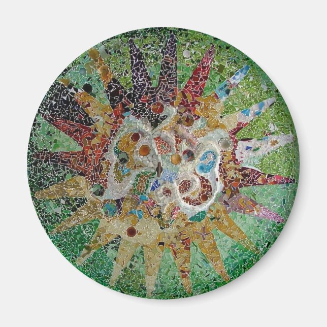 Gaudi Tiles Magnet (Framsidan)