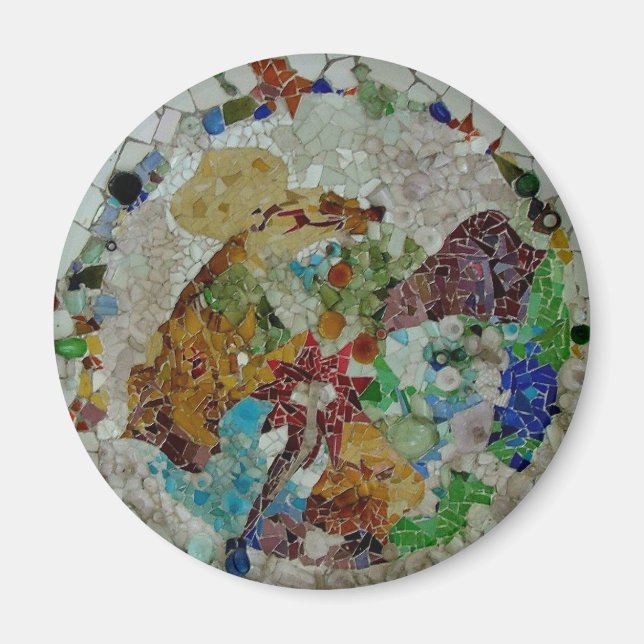 Gaudi Tiles Magnet (Framsidan)