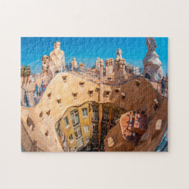Gaudís arkitektur Barcelona. Pussel