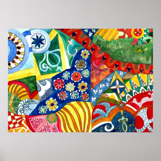 Gaudis Bench 2. Poster (Framsidan)