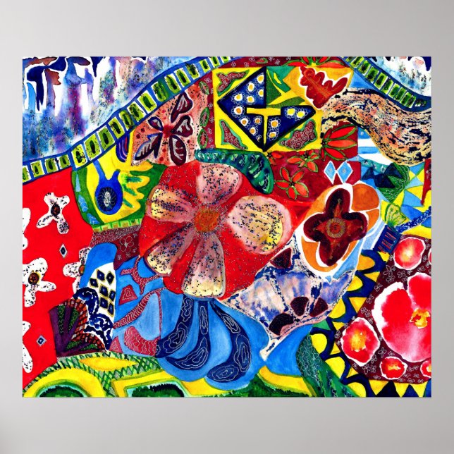 Gaudis Bench One. Poster (Framsidan)