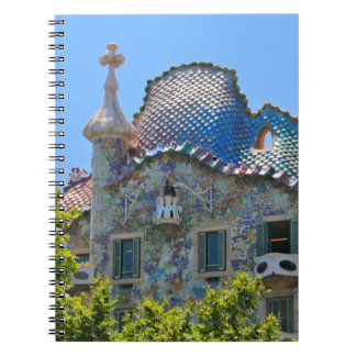 Gaudis Casa Batllo Anteckningsbok