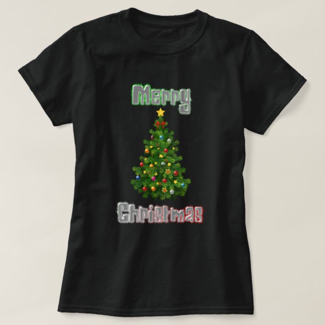 Gaudy jul t-shirt (Design framsida)