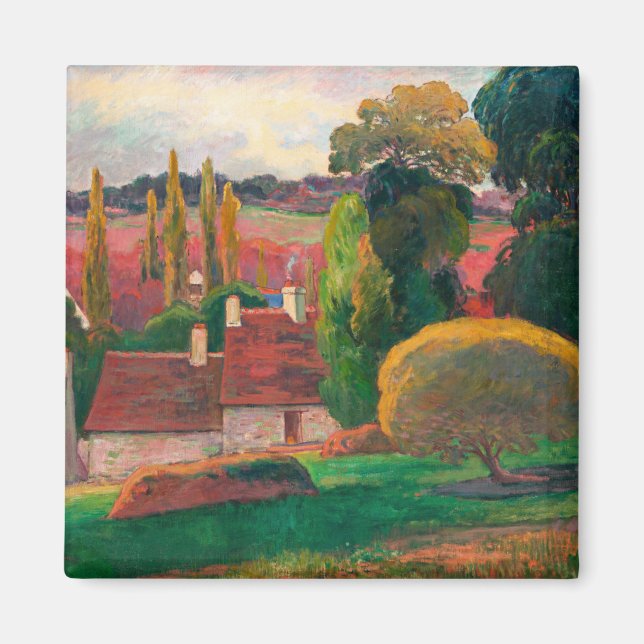 Gauguin - A Farm i Bretagne Magnet (Framsidan)