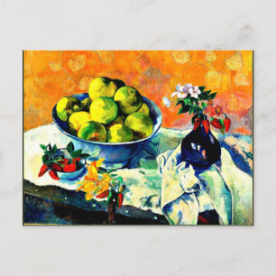 Gauguin - ännu livstid med grafik vykort