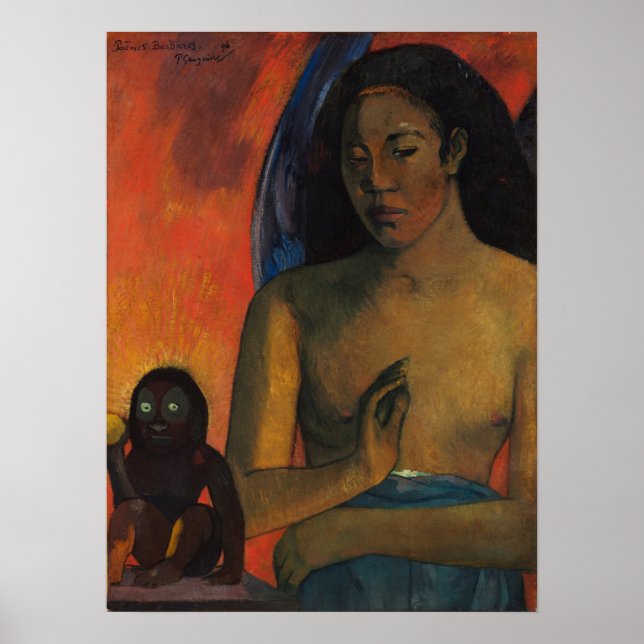 Gauguin - Barbariska dikter Poster (Framsidan)
