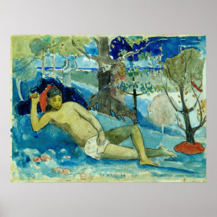 Gauguin - Beauty (Noble Queen) 1896 Poster