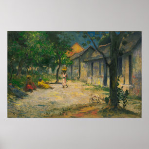 Gauguin - byn Martinique 1897 Poster
