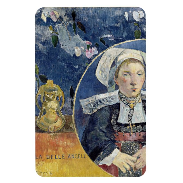 Gauguin - Den vackra ängeln Magnet (Vertikal)