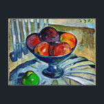 Gauguin - Fruktdisslare på en trädgårdsstol Vykort<br><div class="desc">Frukt Dish på en Garden-stol,  berömd-målning av Paul Gauguin</div>