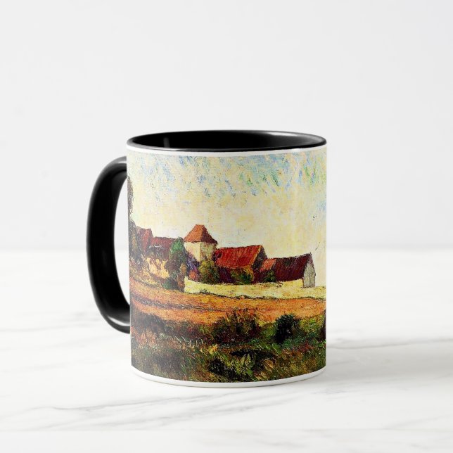 Gauguin - Gården i Grue, Mugg (Framsida vänster)