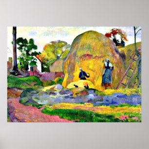 Gauguin - Golden Harvest, Paul Gauguin-målning. Poster
