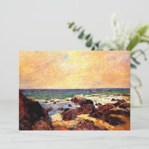 Gauguin - Klippor och hav, finkonst,