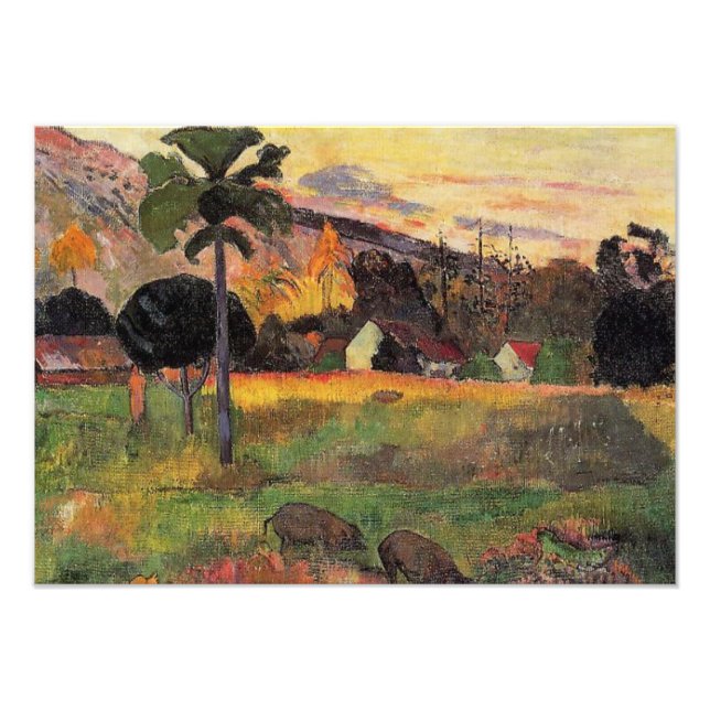 Gauguin - Kom här, bra konsmålning Fototryck (Framsidan)