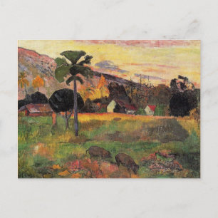 Gauguin - Kom här, Impressionistisk målning Vykort