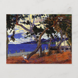 Gauguin - Kustlandskap från Martinique Vykort
