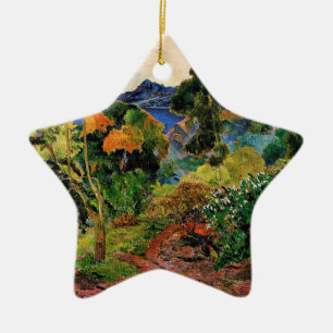 Gauguin - Martinique Landscape Julgransprydnad Keramik