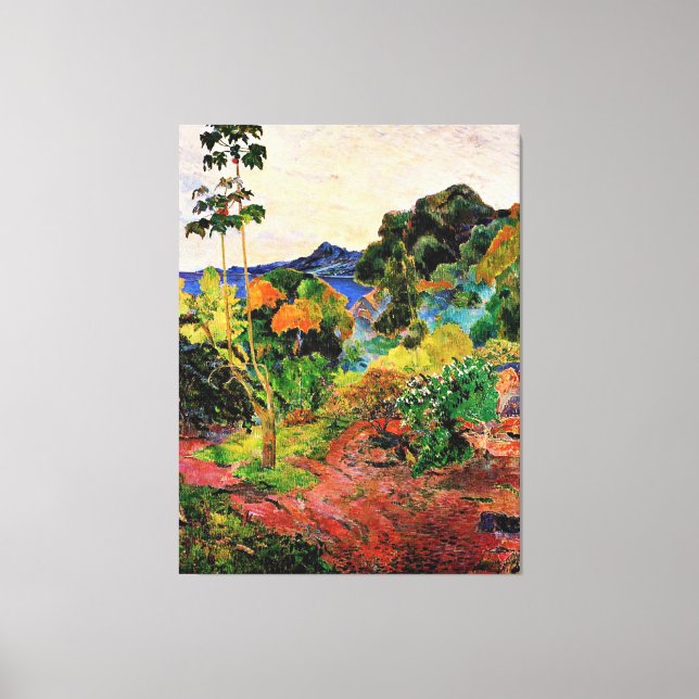 Gauguin - Martinique Ligcape Canvastryck (Framsida)