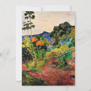 Gauguin - Martinique Ligcape Kort