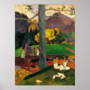 Gauguin - Mata Mua (i Olden Times) 1892 Poster