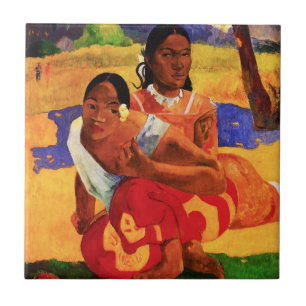 Gauguin, när är du, gifta sig belägger med tege kakelplatta