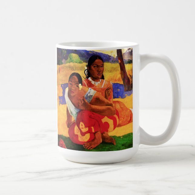 Gauguin, när är du, gifta sig muggen kaffemugg (Höger)