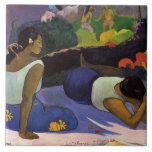 Gauguin - Område Kakelplatta<br><div class="desc">Paul Gauguin målning,  Arearea No Varua No.</div>