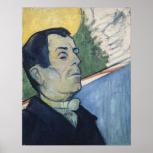 Gauguin - Porträtt av en man 1888 Poster
