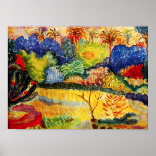 Gauguin Tahitian Ligcape Poster