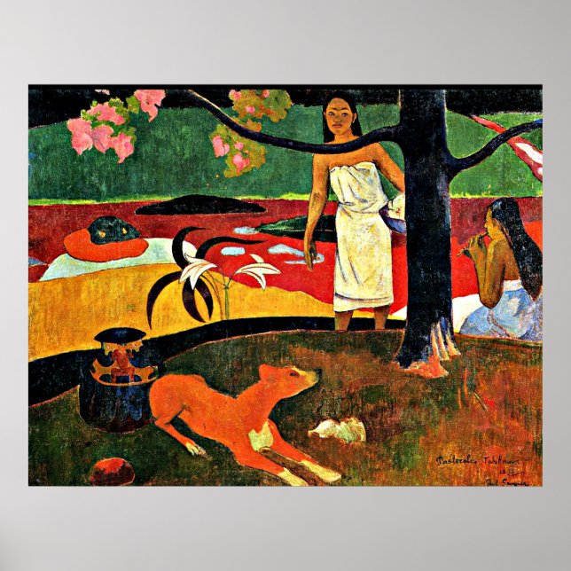 Gauguin - Tahitian Pastorale Poster (Framsidan)