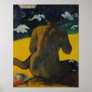 Gauguin - Vahine No Te Miti (Woman by the Sea) 189 Poster
