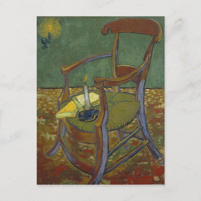 Gauguins stol av Vincent Van Gogh Vykort (Framsida)