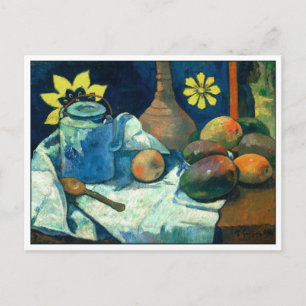 Gauguins Tekanna- och fruktliv Vykort