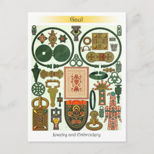 Gaul - Juvelry och Embroidery Vykort