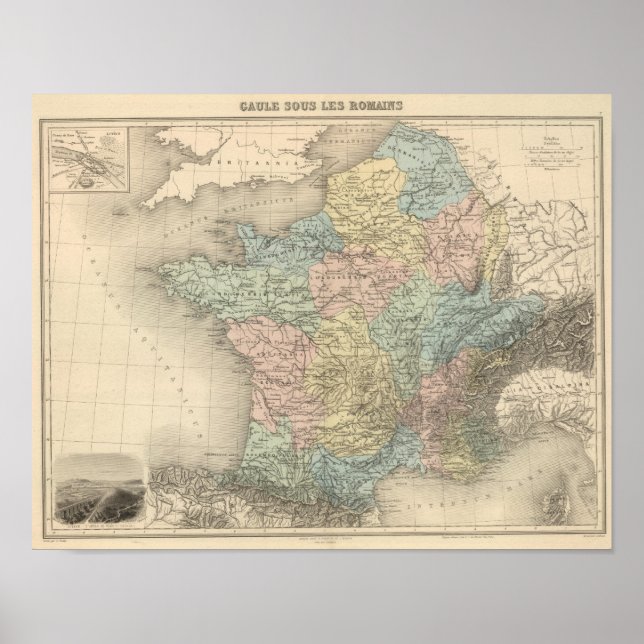 Gaul under romarna poster (Framsidan)