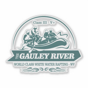 Gauley River (vattendrag2) Klistermärken