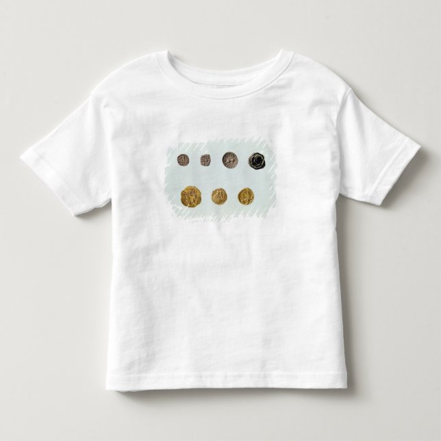 Gaulish mynt, c.750-0 BC Tee (Framsida)