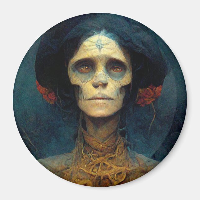 Gaunt Dam Fantasy Sci-Fi Magnet (Framsidan)