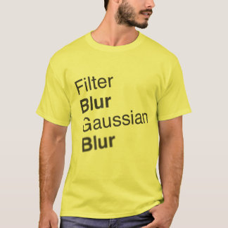 Gaussian Blur T-shirt