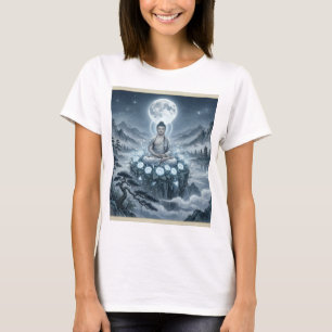 Gautam Buddh Meditation Art Kvinnors T-Shirt - Fre
