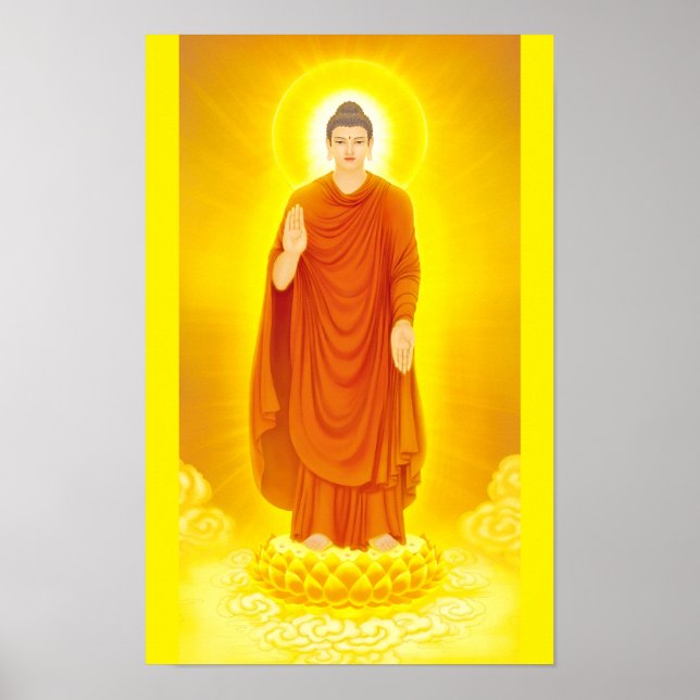 Gautama Buddha 01 Poster (Framsidan)