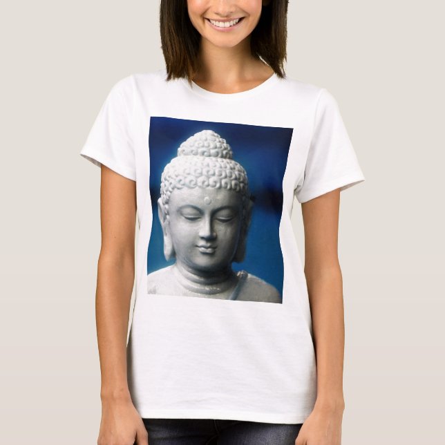 Gautama Buddha Enlightened One Tee Shirt (Framsida)