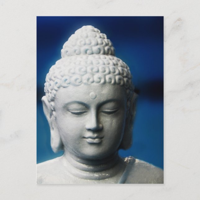 Gautama Buddha Enlightened One Vykort (Framsida)